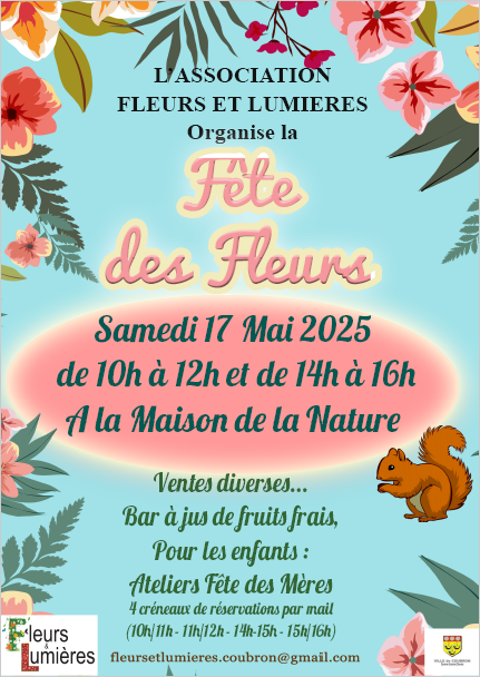 affiche fete fleurs 2025